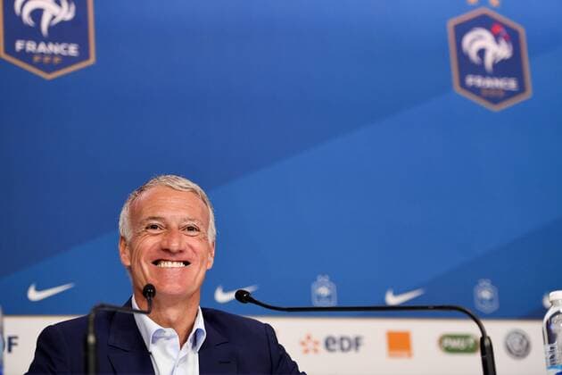 DIDIER DESCHAMPS (SELECTIONNEUR FRANCE) FOOTBALL : Equipe de France - Conference de presse - 14 03 2019 AnthonyBIBARD FEP Panoramic 