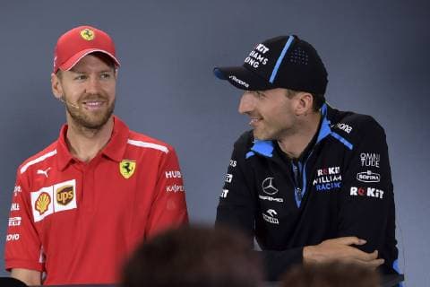 KUBICA Robert F1 Team Williams with VETTEL F1 GP Australia 2019 Press Conference on 14 03 2019 in Melbourne