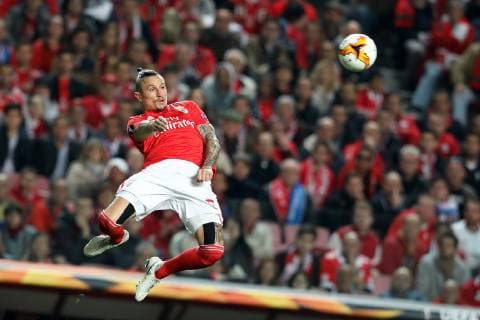 March 14, 2019 - Lisbon, Portugal - Ljubomir Fejsa of SL Benfica in action during the Europa League 2018 2019 football match between SL Benfica vs GNK Dinamo Zagreb. Europa League 2018 2019: SL Benfica vs GNK Dinamo Zagred in Lisbon, Portugal - 14 Mar 2019 - ZUMAs197 20190314_zaa_s197_189 Copyright: xDavidxMartinsx