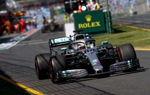 Motorsports: FIA Formula One World Championship WM Weltmeisterschaft 2019, Grand Prix of Australia, 44 Lewis Hamilton (GBR, Mercedes AMG Petronas Motorsport), Melbourne Australia