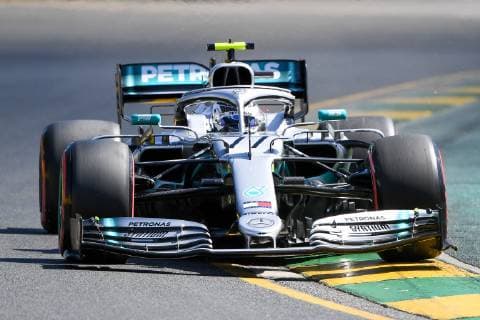 March 15, 2019 - Melbourne, Victoria, Australia - Valtteri Bottas (77) of Finland drives the Mercedes-AMG Petronas Motorsport W10 during practice for the Australian Formula 1 Grand Prix at Albert Park on March 15, 2019 in Melbourne, Australia Australian Formula 1 Grand Prix - Practice  - ZUMAn230 20190315_zaa_n230_041 Copyright: xMorganxHancockx