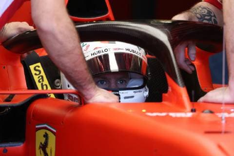 Photo4 LaPresse 15 03 2019 Melbourne, Australia Grand Prix Formula One Australia 2019 In the pic: Sebastian Vettel (GER) Scuderia Ferrari SF90  Copyright: xPhoto4 LaPressex