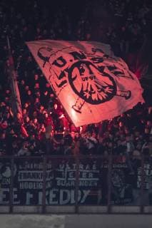 14 03 2019 xkvx Football Europa League 1 8 Final Inter Milan Eintracht Frankfurt emspor v l Eintracht Frankfurt Fans after goal to 0 1 by Luka Jovic Eintracht Frankfurt Pyro Pyrotechnics Fire DFL DFB REGULATIONS PROHIBIT ANY USE OF PHOTOGRAPHS as IMAGE SEQUENCES and or QUASI VIDEO Milan