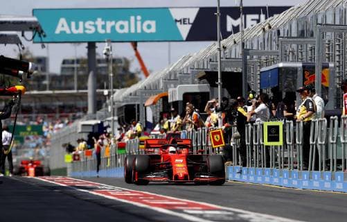Motorsports: FIA Formula One World Championship WM Weltmeisterschaft 2019, Grand Prix of Australia, 5 Sebastian Vettel (GER, Scuderia Ferrari Mission Winnow), Melbourne Australia
