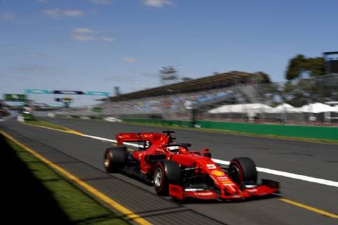 Motorsports: FIA Formula One World Championship WM Weltmeisterschaft 2019, Grand Prix of Australia, 5 Sebastian Vettel (GER, Scuderia Ferrari Mission Winnow), Melbourne Australia