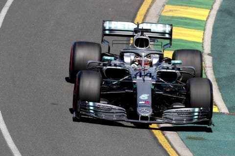 Motorsports: FIA Formula One World Championship WM Weltmeisterschaft 2019, Grand Prix of Australia, 44 Lewis Hamilton (GBR, Mercedes AMG Petronas Motorsport), Melbourne Australia