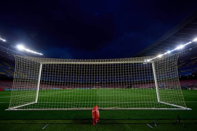 FuÃŸball, Stadiongeschichte FC Barcelona BARCELONA, SPAIN - MARCH 13: General view inside the stadium prior to the UEFA Champions League Round of 16 Second Leg match between FC Barcelona Barca and Olympique Lyonnais at Nou Camp on March 13, 2019 in Barcelona, . (Photo by David Aliaga) SPO, SOC, FOC  Copyright: xDavidxAliaga