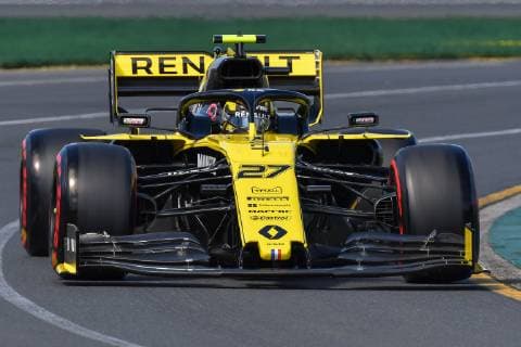 March 15, 2019: Nico Hulkenberg (DEU) 27 from the Renault F1 Team rounds turn two during practice session one at the 2019 Australian Formula One Grand Prix at Albert Park, Melbourne, Australia. Cal Media Formula One 2019: Australia - Practice 1 and 2 - ZUMAc04_ 20190315_zaf_c04_066 Copyright: xSydneyxLowx