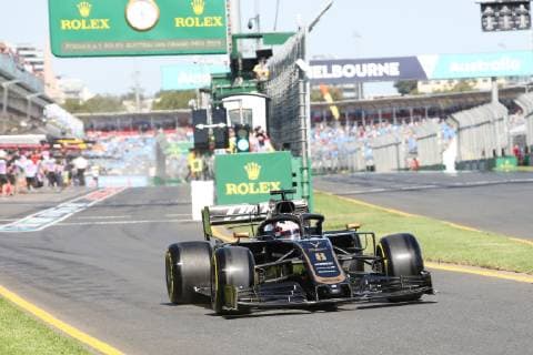 March 15, 2019 - ROMAIN GROSJEAN during Friday Practice at the Australian Formula 1 Grand Prix in Melbourne on March 15, 2019 2019 Formula 1 Australian Grand Prix Friday Practice Session 2 - ZUMAa155 20190315_zaa_a155_044 Copyright: xChristopherxKhouryx