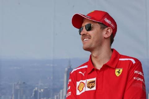 March 16, 2019 - SEBASTIAN VETTEL attending the F1 Driver Q&A Panel on Qualifying Saturday at the 2019 Formula 1 Australian Grand Prix on March 16, 2019 In Melbourne, Australia F1 Driver Q&A Panel during Qualifying Saturday at the 2019 Formula 1 Australian Grand Prix - ZUMAa155 20190316_zaa_a155_027 Copyright: xChristopherxKhouryx