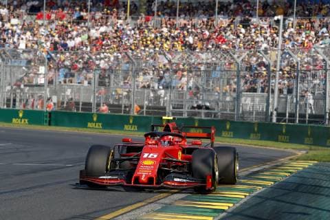 Motorsports: FIA Formula One World Championship WM Weltmeisterschaft 2019, Grand Prix of Australia, 16 Charles Leclerc (MCO, Scuderia Ferrari Mission Winnow), Melbourne Australia