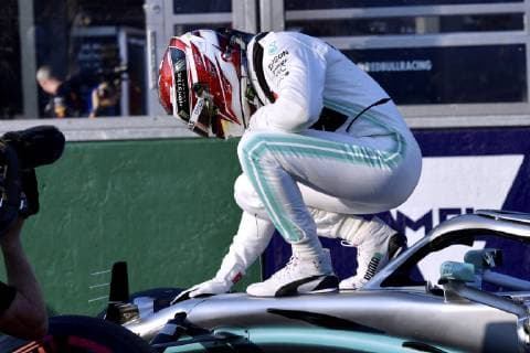 HAMILTON Lewis F1 Team Mercedes AMG Qualification on Saturday F1 GP Australia 2019 on 16 03 2019 in Melbourne