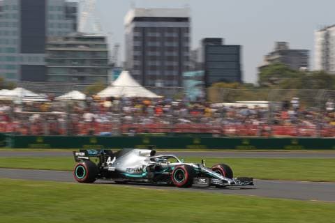 Photo4 LaPresse 16 03 2019 Melbourne, Australia Grand Prix Formula One Australia 2019 In the pic: free practice 3, Lewis Hamilton (GBR) Mercedes AMG F1 W10 EQ Power  Copyright: xPhoto4 LaPressex