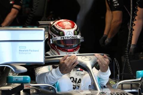 Photo4 LaPresse 16 03 2019 Melbourne, Australia Grand Prix Formula One Australia 2019 In the pic: free practice 3, Lewis Hamilton (GBR) Mercedes AMG F1 W10 EQ Power  Copyright: xPhoto4 LaPressex