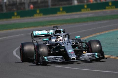 Photo4 LaPresse 16 03 2019 Melbourne, Australia Grand Prix Formula One Australia 2019 In the pic: free practice 3, Lewis Hamilton (GBR) Mercedes AMG F1 W10 EQ Power  Copyright: xPhoto4 LaPressex
