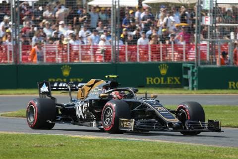 Photo4 LaPresse 16 03 2019 Melbourne, Australia Grand Prix Formula One Australia 2019 In the pic: free practice 3, Kevin Magnussen (DEN) Haas F1 Team VF-19  Copyright: xPhoto4 LaPressex