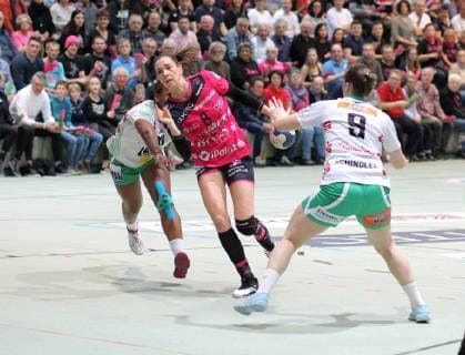 8 Monika Kobylinska TusSis Metzingen Handball 1 HBF TusSies Metzingen vs. FRISCH AUF Goeppingen 2019 03 16 Handball 1 HBF Women TusSies Metzingen vs. FRISCH AUF Goeppingen Metzingen Copyright: xBaur xEibner-Pressefotox EP_soba