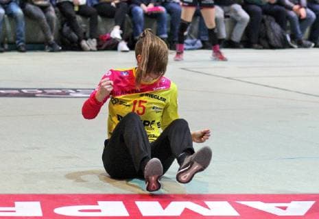 15 Madita Kohorst TusSis Metzingen Handball 1 HBF TusSies Metzingen vs. FRISCH AUF Goeppingen 2019 03 16 Handball 1 HBF Women TusSies Metzingen vs. FRISCH AUF Goeppingen Metzingen Copyright: xBaur xEibner-Pressefotox EP_soba