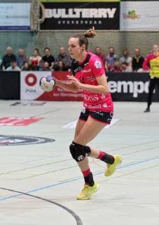 14 Anika Niederwieser TusSis Metzingen Handball 1 HBF TusSies Metzingen vs. FRISCH AUF Goeppingen 2019 03 16 Handball 1 HBF Womens TusSies Metzingen vs. FRISCH AUF Goeppingen Metzingen Copyright: xBaur xEibner-Pressefotox EP_soba