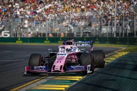 Motorsports: FIA Formula One World Championship WM Weltmeisterschaft 2019, Grand Prix of Australia, 11 Sergio Perez (MEX, Racing Point F1 Team), Melbourne Australia