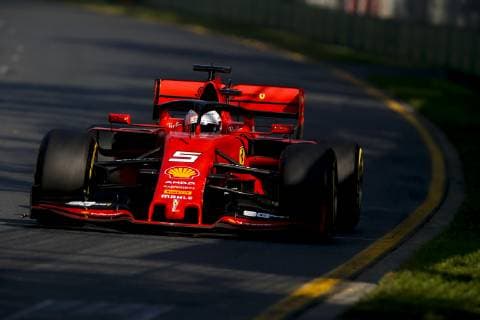 Motorsports: FIA Formula One World Championship WM Weltmeisterschaft 2019, Grand Prix of Australia, 5 Sebastian Vettel (GER, Scuderia Ferrari Mission Winnow), Melbourne Australia