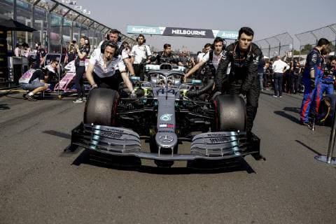 Motorsports: FIA Formula One World Championship WM Weltmeisterschaft 2019, Grand Prix of Australia, 44 Lewis Hamilton (GBR, Mercedes AMG Petronas Motorsport), Melbourne Australia