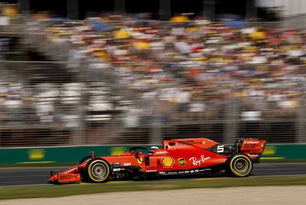 Motorsports: FIA Formula One World Championship WM Weltmeisterschaft 2019, Grand Prix of Australia, 5 Sebastian Vettel (GER, Scuderia Ferrari Mission Winnow), Melbourne Australia