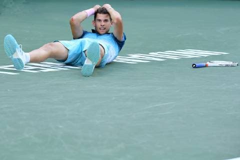 Dominic Thiem TENNIS : Indian Wells 2019 - 17 03 2019 AntoineCouvercelle Panoramic 