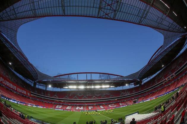 2017 02 13 UEFA Champions League S L Benfica vs Borussia Dortmund Training and press conference despor emspor deloka emonline v l Overview Stadium da Luz Copyright: JoaquimxFerreira