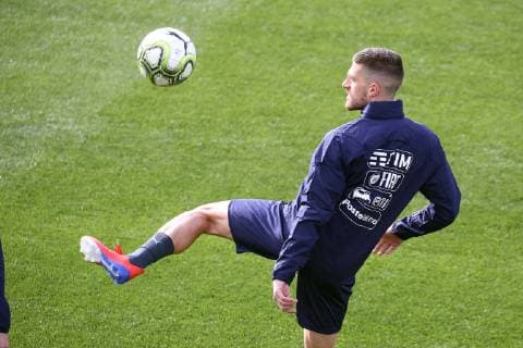Photo LaPresse - Jennifer Lorenzini 19 March 2019 Firenze (Italy) Soccer Italy Italian Football meeting - "Coverciano" - Training In the pic: Cristiano Biraghi  Copyright: xLaPresse JenniferxLorenzinix