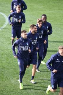 Photo LaPresse - Jennifer Lorenzini 19 March 2019 Firenze (Italy) Soccer Italy Italian Football meeting - "Coverciano" - Training In the pic: italian national team Nationalteam during the training  Copyright: xLaPresse JenniferxLorenzinix
