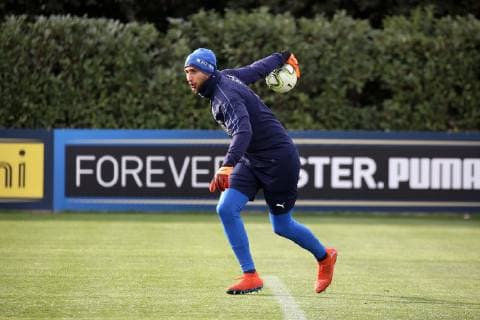Photo LaPresse - Jennifer Lorenzini 19 March 2019 Firenze (Italy) Soccer Italy Italian Football meeting - "Coverciano" - Training In the pic: Gianluigi Donnarumma  Copyright: xLaPresse JenniferxLorenzinix