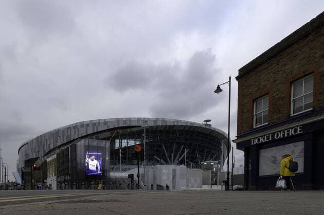 Tottenham Hotspur Stadium in its final stages of completion at High Road (White Hart Lane), London, England on 19 March 2019. Copyright: xVincexxMignottx PMI-2696-0026