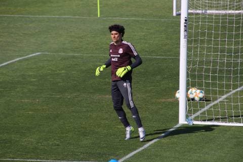 March 19 2019 EUM20190319DEP13 JPG CALIFORNIA EU SoccerFutbol Seleccion Mexicana La Seleccion Mexicana de futbol realiza su entrenamiento matutino este martes 19 de marzo de 2019 en Centro de Entrenamiento del Comite Olimpico de Estados Unidos en Chula Vista de cara a su partido amistoso ante Chile como parte de la fecha FIFA Foto Agencia EL UNIVERSALGerardo Velazquez de LeonEVZ Latin News March 19 2019  - ZUMAu78_ 20190319_zaf_u78_053 Copyright: xElxUniversalx