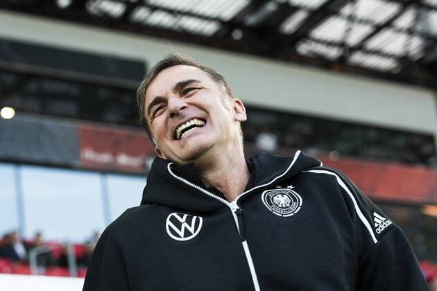 GER LS DFB U21 Germany vs France 21 03 2019 Stadion Essen Essen GER LS DFB U21 Germany vs France DFB REGULATIONS PROHIBIT ANY USE OF PHOTOGRAPHS AS IMAGE SEQUENCES AND OR QUASI VIDEO picture shows Stefan Kuntz Trainer Coach DFB U21 nordphotox xRauch nph00251