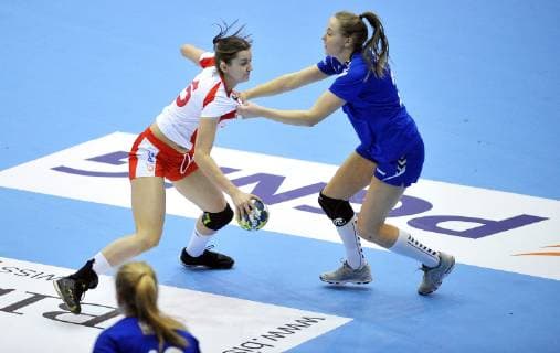 Handball, Länderspiel, Polen - Finnland 2019.03.22 Gdansk Pilka reczna Baltic Handball Cup 2019 Finlandia - Polska B N z Justyna Swierczek Foto Norbert Barczyk PressFocus NEWSPIX.PL --- Newspix.pl  20190322NB0077