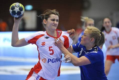Handball, Länderspiel, Polen - Finnland 2019.03.22 Gdansk Pilka reczna Baltic Handball Cup 2019 Finlandia - Polska B N z Justyna Swierczek Foto Norbert Barczyk PressFocus NEWSPIX.PL --- Newspix.pl  20190322NB0092