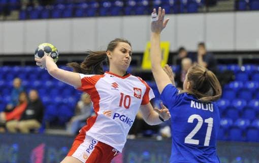 Handball, Länderspiel, Polen - Finnland 2019.03.22 Gdansk Pilka reczna Baltic Handball Cup 2019 Finlandia - Polska B N z Zaneta Sandarkiewicz Foto Norbert Barczyk PressFocus NEWSPIX.PL --- Newspix.pl  20190322NB0096