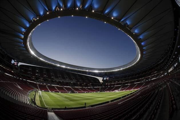 22nd March 2019, Wanda Metropolitano, Madrid, Spain; International football friendly, Argentina versus Venezuela; Panoramic view of the stadium before the game  ActionPlus12116804 LeonardoxPrieto