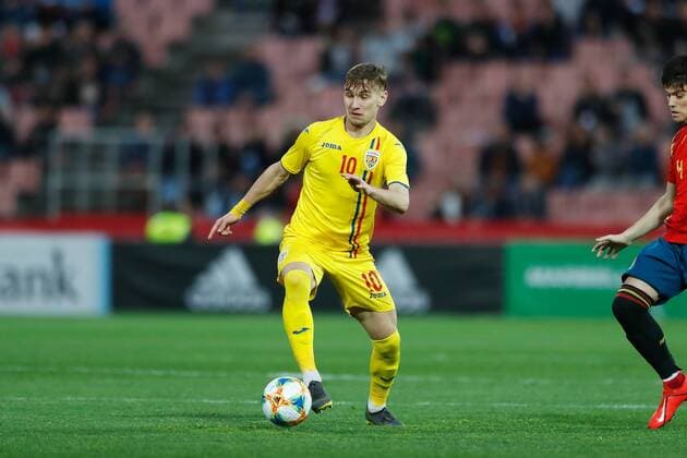 Denis Dragus (ROU), MARCH 21, 2019 - Football Soccer : Under-21International Friendly match between U21 U 21 Spain 1-0 U21 Romania at the Estadio Municipal Nuevo Los Carmenes in Granada, Spain. Noxthirdxpartyxsales  (99710585)
