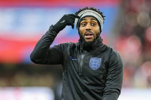 Danny Rose (Tottenham Hotspur) of England warms up ahead of the UEFA 2020 EURO Qualifier EM Europameisterschaft match between England and Czech Republic at Wembley Stadium, London, England on 22 March 2019. Copyright: xDavidxHornx PMI-2698-0077