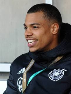Essen Germany 21 03 2019 U21 National Teams International Friendly Match Germany France Lukas Nmecha GER laughing laughing laughing DeFodi521