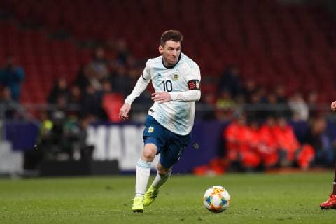 Lionel Messi (ARG), MARCH 22, 2019 - Football Soccer : International Friendly Länderspiel match between Argentina 1-3 Venezuela at the Estadio Wanda Metropolitano in Madrid, Spain. NOxTHIRDxPARTYxSALES.  (99767296)