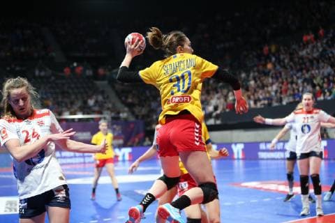 Sonia Seraficeanu (Roumanie) HANDBALL : Golden League - 2eme journee - Norvege vs Roumanie - 23 03 2019 KevinDomas Panoramic 
