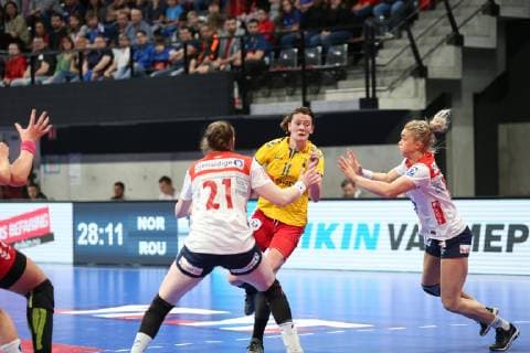 Gabriela Perianu (Roumanie) HANDBALL : Golden League - 2eme journee - Norvege vs Roumanie - 23 03 2019 KevinDomas Panoramic 