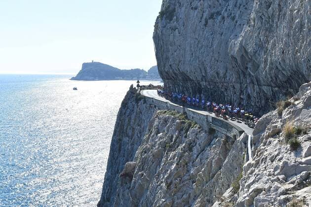 Sport Themen der Woche KW12 Sport Bilder des Tages Photo LaPresse Fabio Ferrari March 23, 2018 Milano (Italy) Cycling Tirreno-Adriatico 2019 - edition 110 - Milano to Sanremo (182 miles) In the pic:& xa0;during the race  Copyright: xFabioxFerrarix LaPresse LaPressex