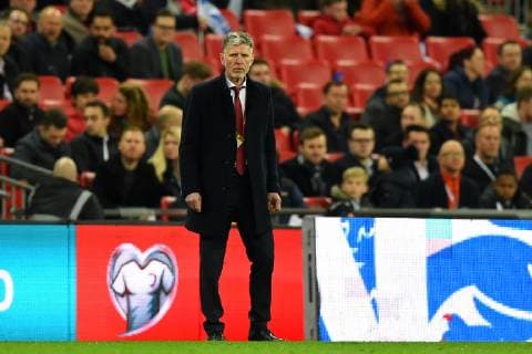 March 22, 2019 - London, England, United Kingdom - Czech Republic Coach Jaroslav Silhavy during the UEFA European Championship EM Europameisterschaft Group A Qualifying match between England and Czech Republic at Wembley Stadium, London on Saturday 23rd March 2019. England v Czech Republic - UEFA EURO EM Europameisterschaft Fussball 2020 Qualifier  - ZUMAn230 20190322_zaa_n230_1287 Copyright: xMixNewsx