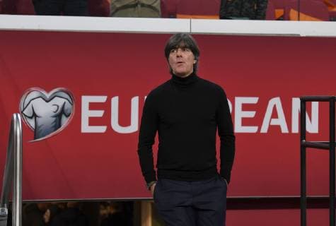 Soccer Men Season 2018 19 EM Qualification Group C 2 Matchday International match in Amsterdam Netherlands Germany Coach Joachim Löw Germany before the match 24 03 2019 Copyright: xMatthiasxKochx