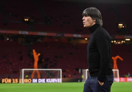 Soccer Men Season 2018 19 EM Qualification Group C 2 Matchday International match in Amsterdam Netherlands Germany Coach Joachim Löw Germany before the match 24 03 2019 Copyright: xMatthiasxKochx