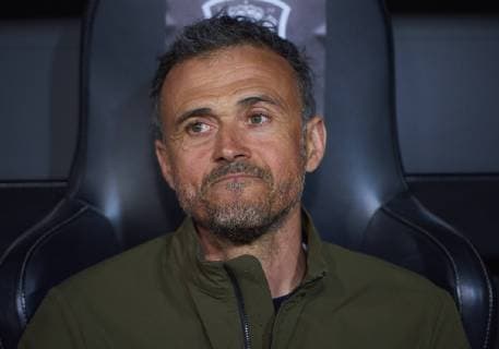 VALENCIA, SPAIN - MARCH 23: Luis Enrique Martinez, head coach of Spain looks during the 2020 UEFA European Championships group F qualifying match between Spain and Norway at Mestalla stadium on March 23, 2019 in Valencia, Spain. (Photo by Carlos Sanchez Martinez Icon Sportswire) SOCCER: MAR 23 European Championships gruop F qualifying - Norway at Spain Icon190323111